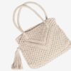 White Macrame Bags